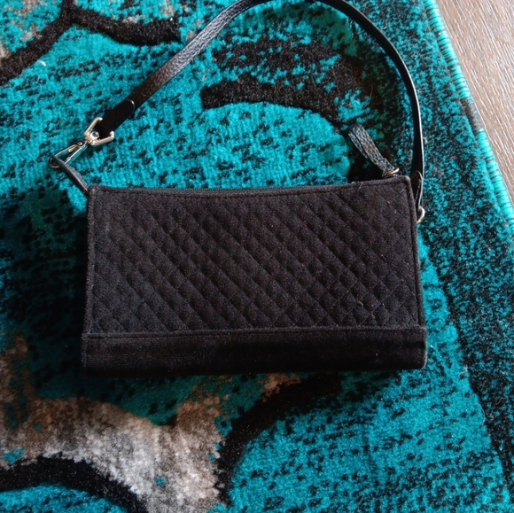 Vera Bradley Black  Wristlet and mini handbag bag - Picture 3 of 5